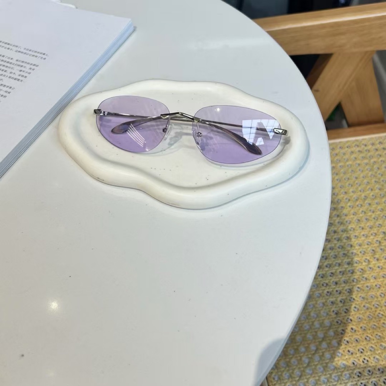 UV400 Rimless Shades, Cat Eye  - Women'S Fashion Essentials incelemesi ve fiyatı
