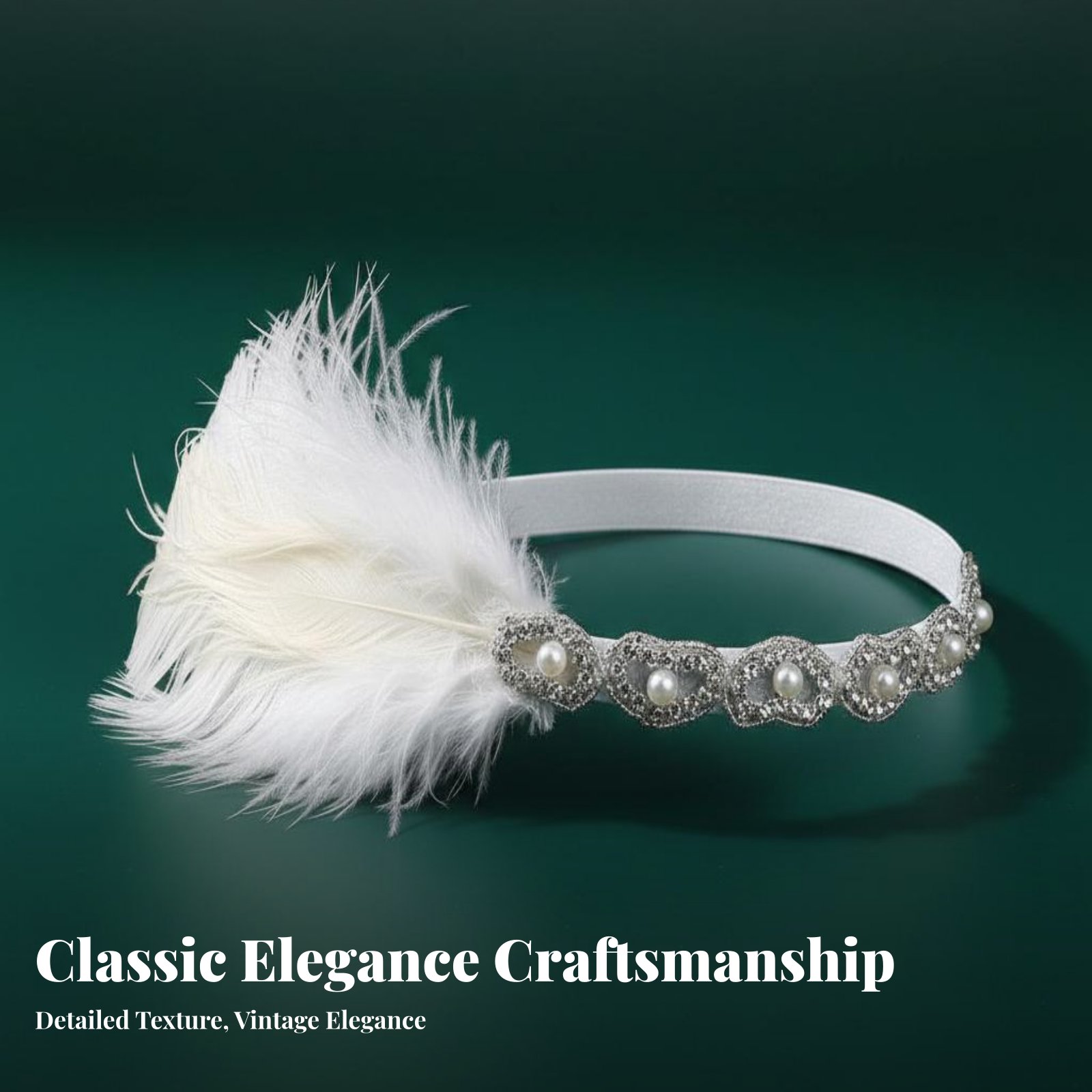 Jazz Age Feather Headband Vint - Women'S Fashion Of The 1920S incelemesi ve fiyatı