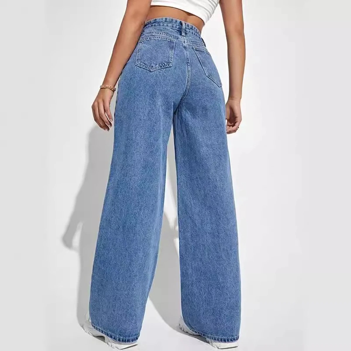 Fashion retro blue jeans women - Mom Jeans Women incelemesi ve fiyatı