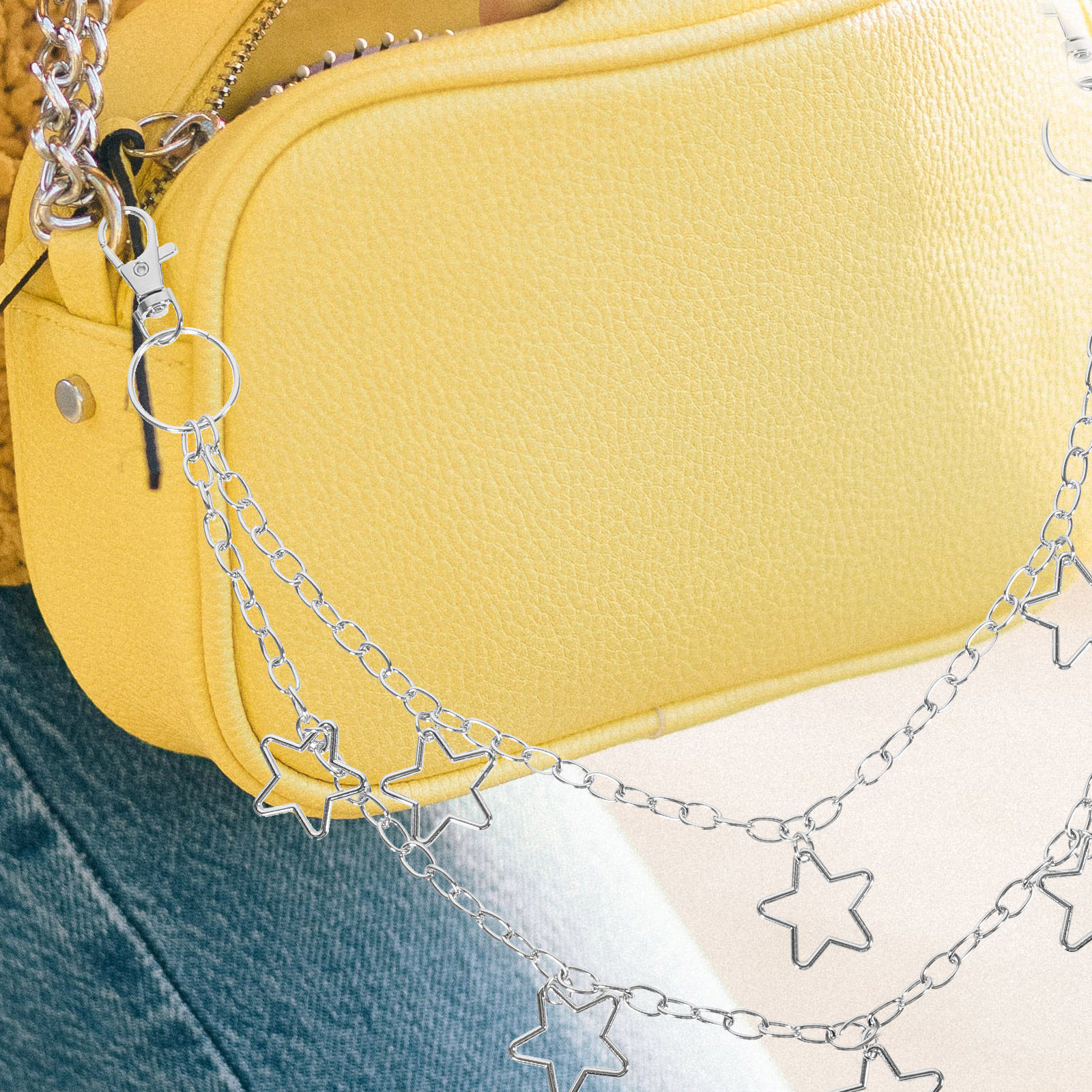 Alloy Star Pendant Double Laye - Women'S Fashion Layering incelemesi ve fiyatı