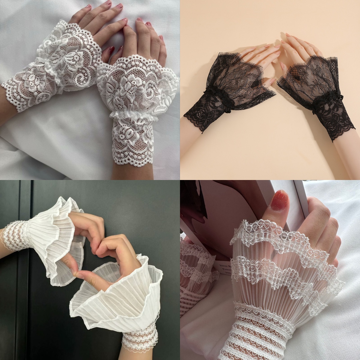 Detachable Lace Flower Mesh Fl - Women'S Fashion Essentials incelemesi ve fiyatı