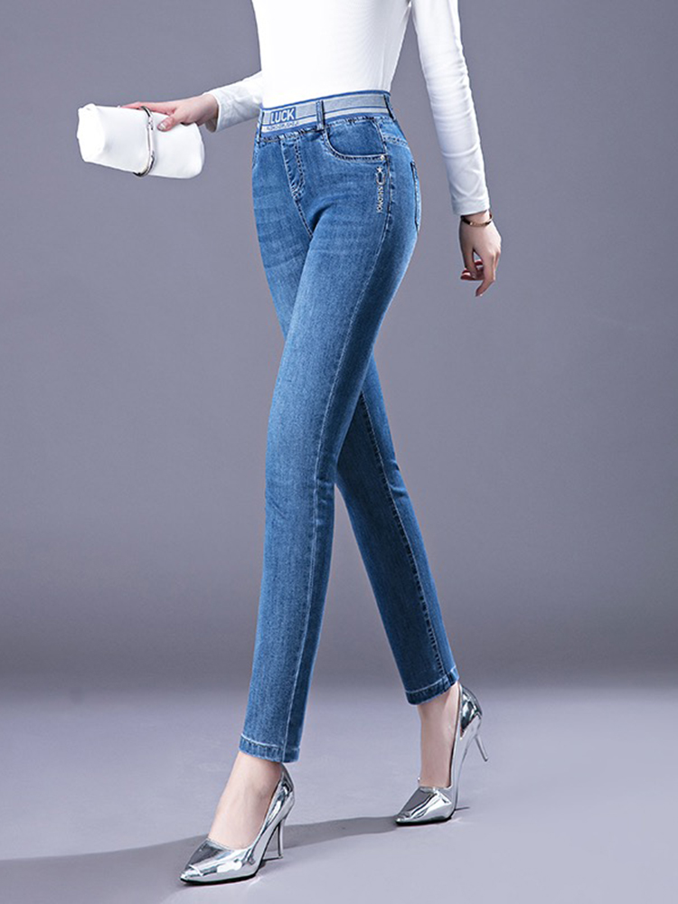 Winter Thicken Pencil Jeans Wo - Mom Jeans Women incelemesi ve fiyatı