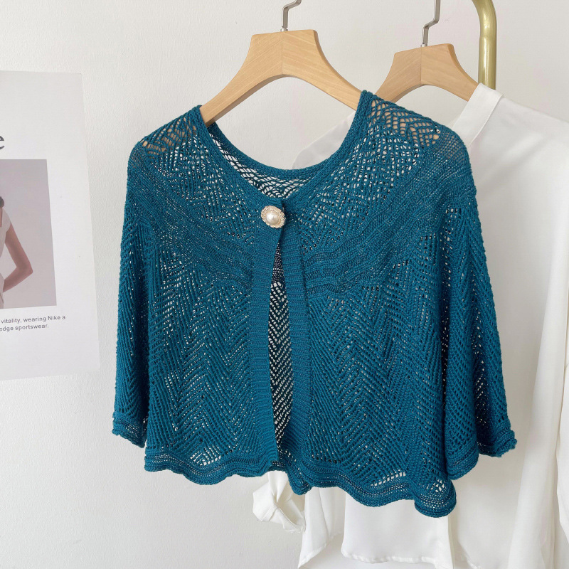 Women Summer Elegant Crochet K - Women'S Fashion Poncho incelemesi ve fiyatı