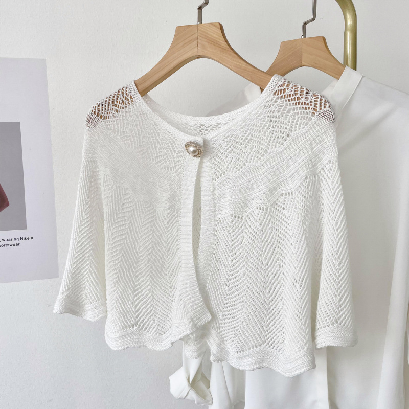 Women Summer Elegant Crochet K - Women'S Fashion Poncho incelemesi ve fiyatı