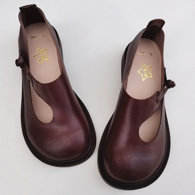 Careaymade-Genuine leather big - Women'S Fashion Loafers incelemesi ve fiyatı