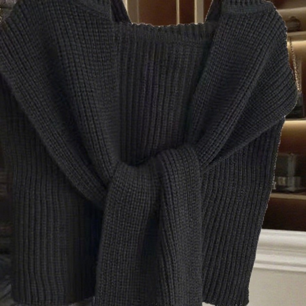 Scarf Oversized Knit Cape Shaw - Women'S Fashion Poncho incelemesi ve fiyatı