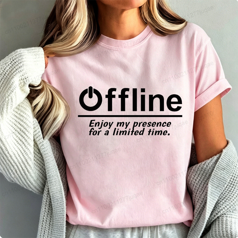 Offline Gamer Shirt Funny Game - Women Fashion Video incelemesi ve fiyatı