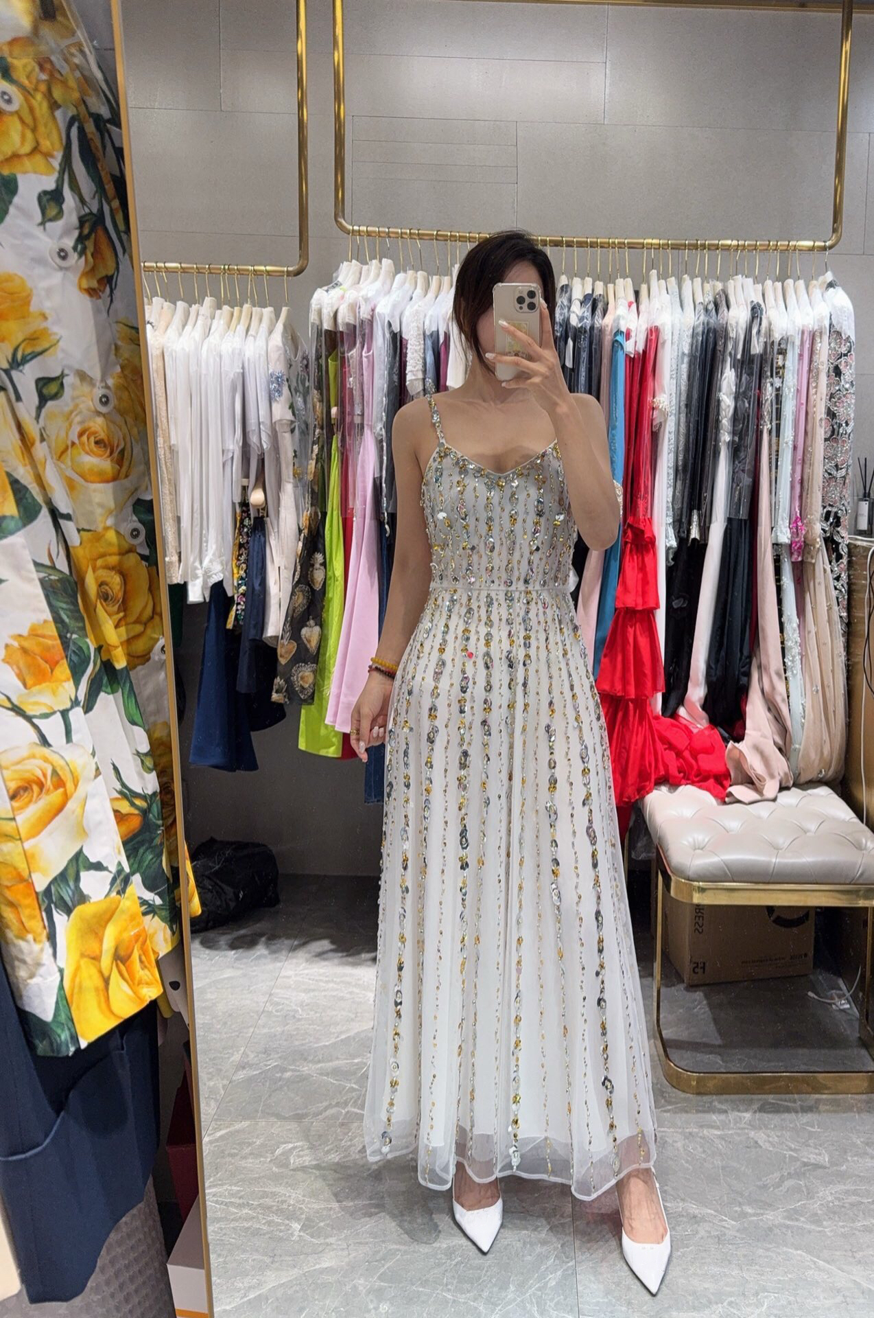 Luxury Brand Name White Dress  - Women Fashion Dress Names incelemesi ve fiyatı