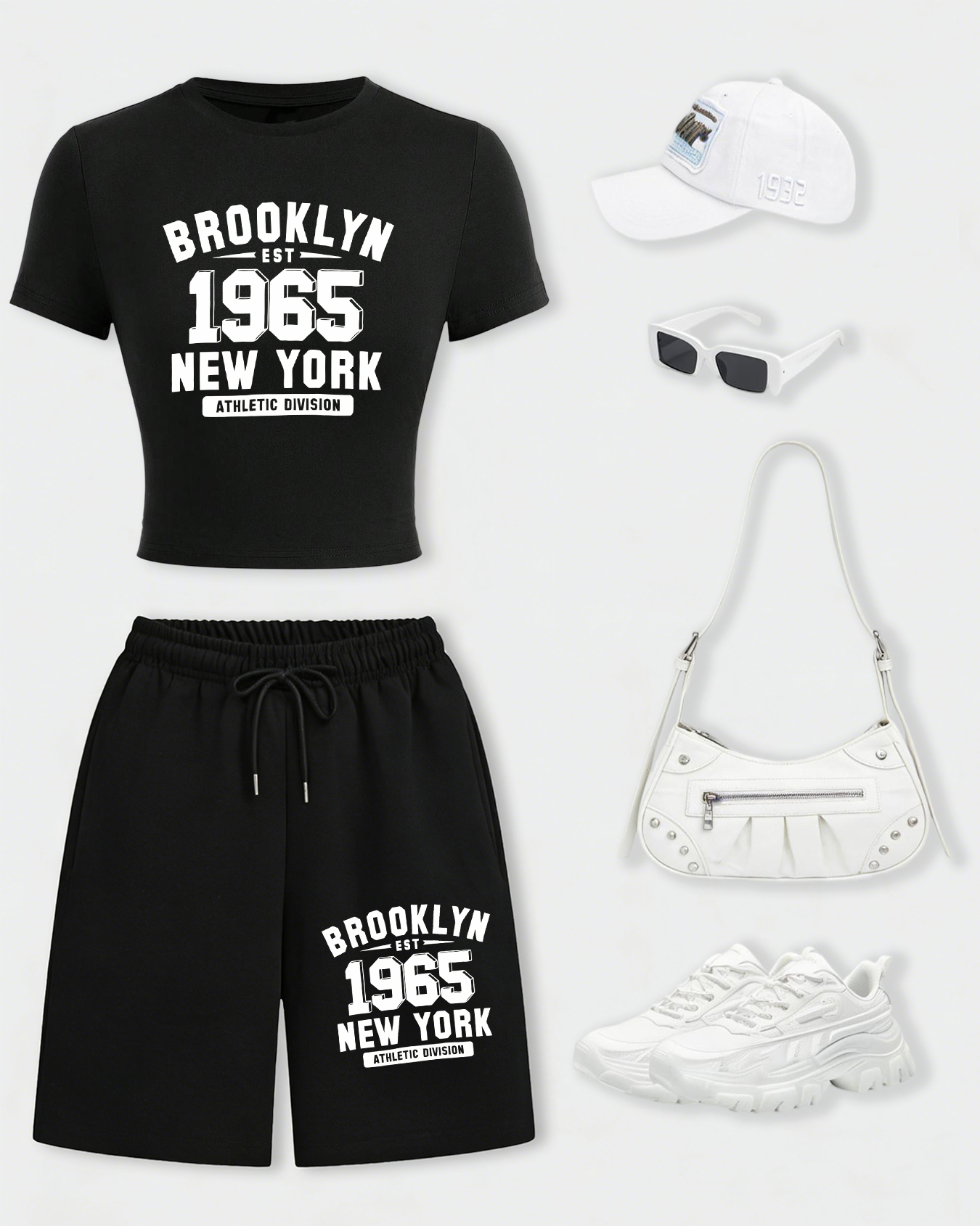 New York City Brooklyn 1965 Pr - Crop Top Women incelemesi ve fiyatı