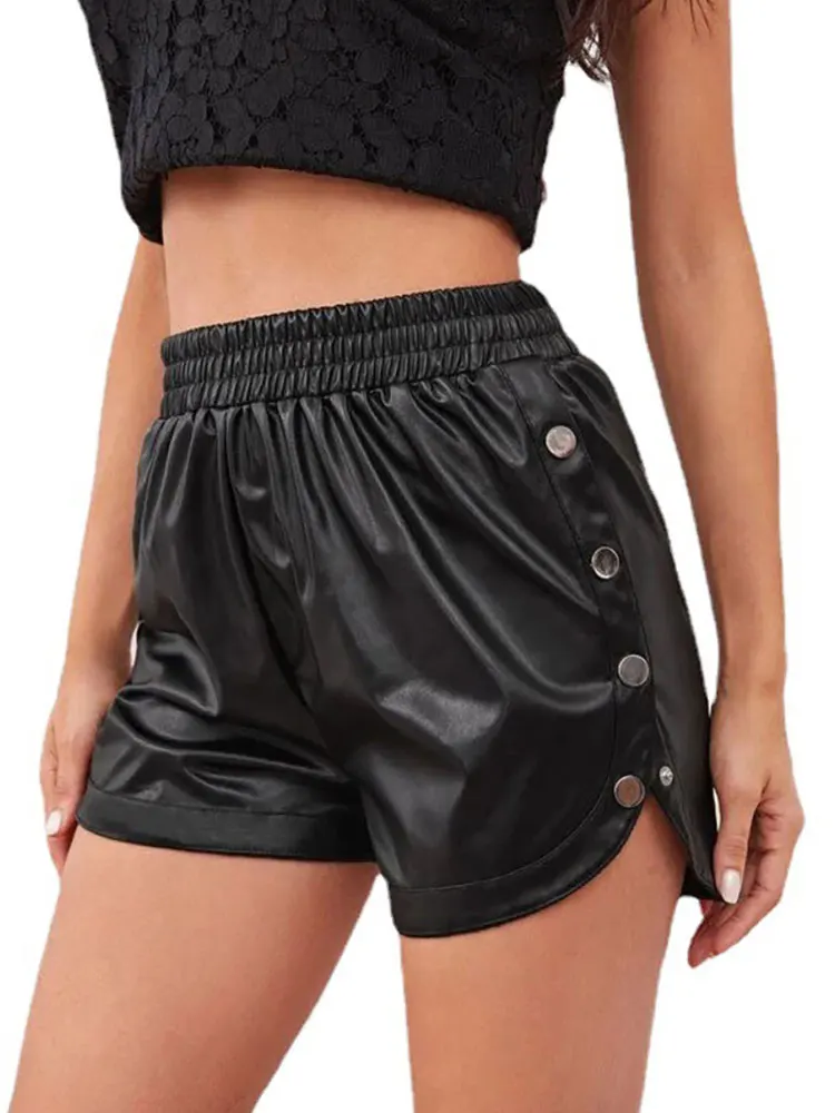 Women's Shorts Side Button Ope - Women Fashion Open Now incelemesi ve fiyatı