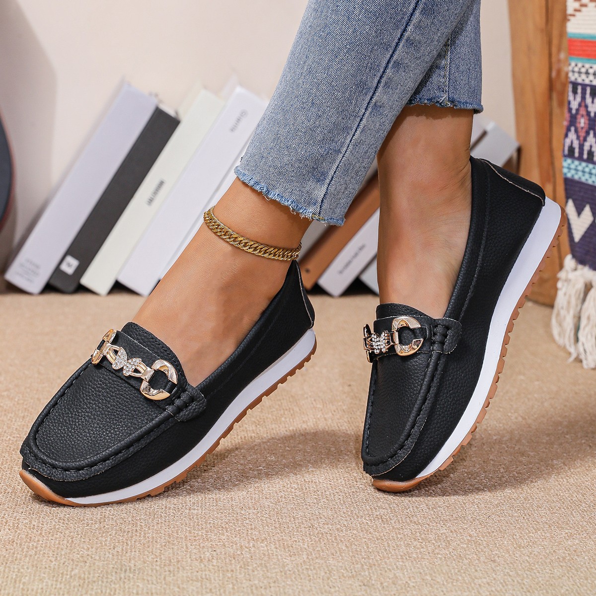 2026 New Women Flats Spring Au - Women'S Fashion Loafers incelemesi ve fiyatı