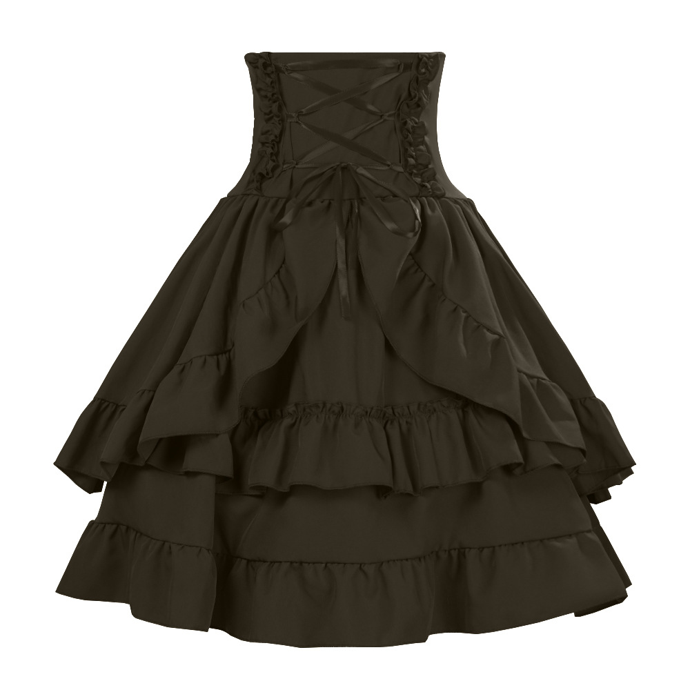 Summer Gothic Retro Lolita Ski - Women'S Fashion Layering incelemesi ve fiyatı