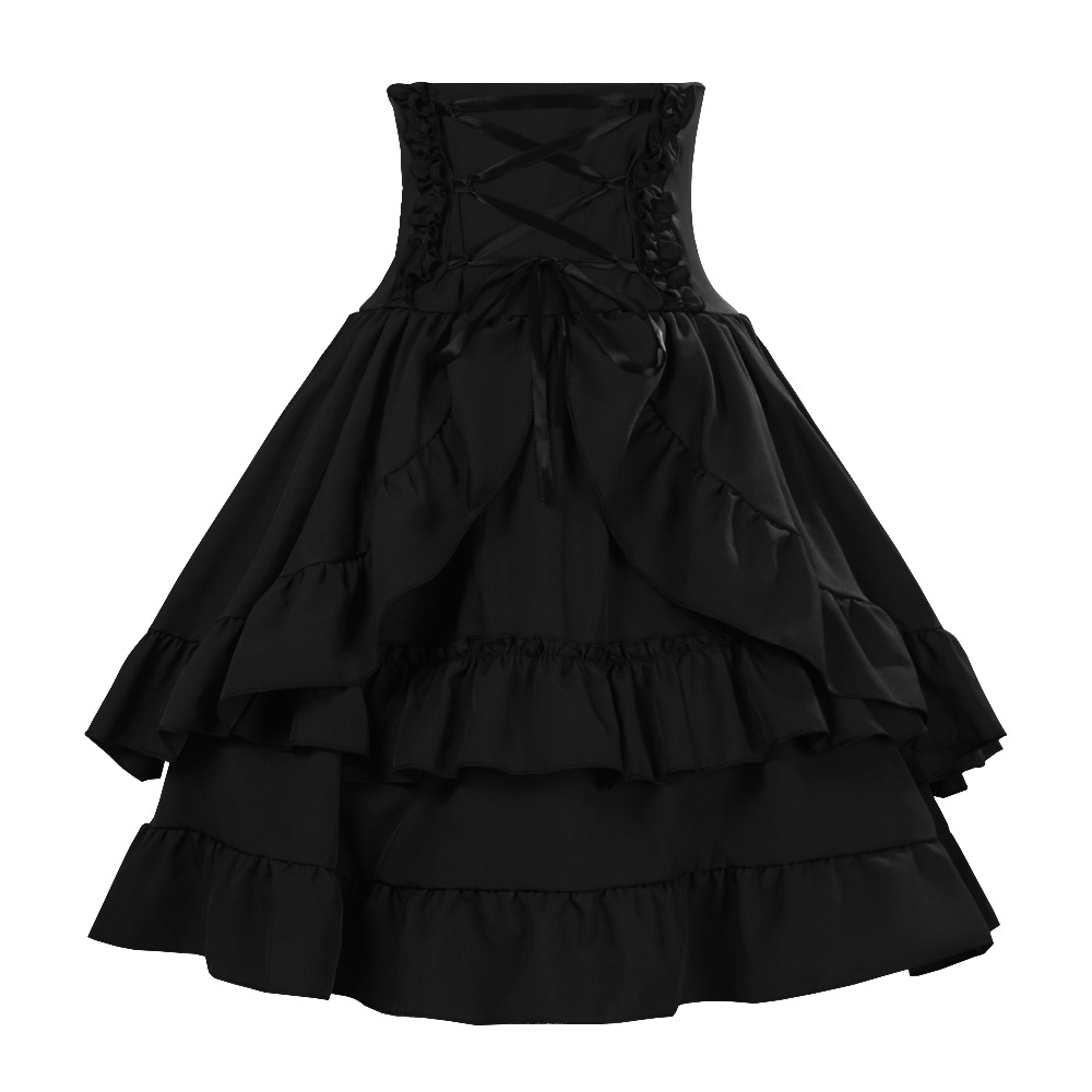 Summer Gothic Retro Lolita Ski - Women'S Fashion Layering incelemesi ve fiyatı