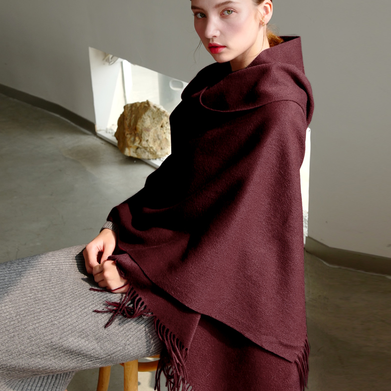 Wool Winter Scarf Women Fashio - Women'S Fashion Poncho incelemesi ve fiyatı