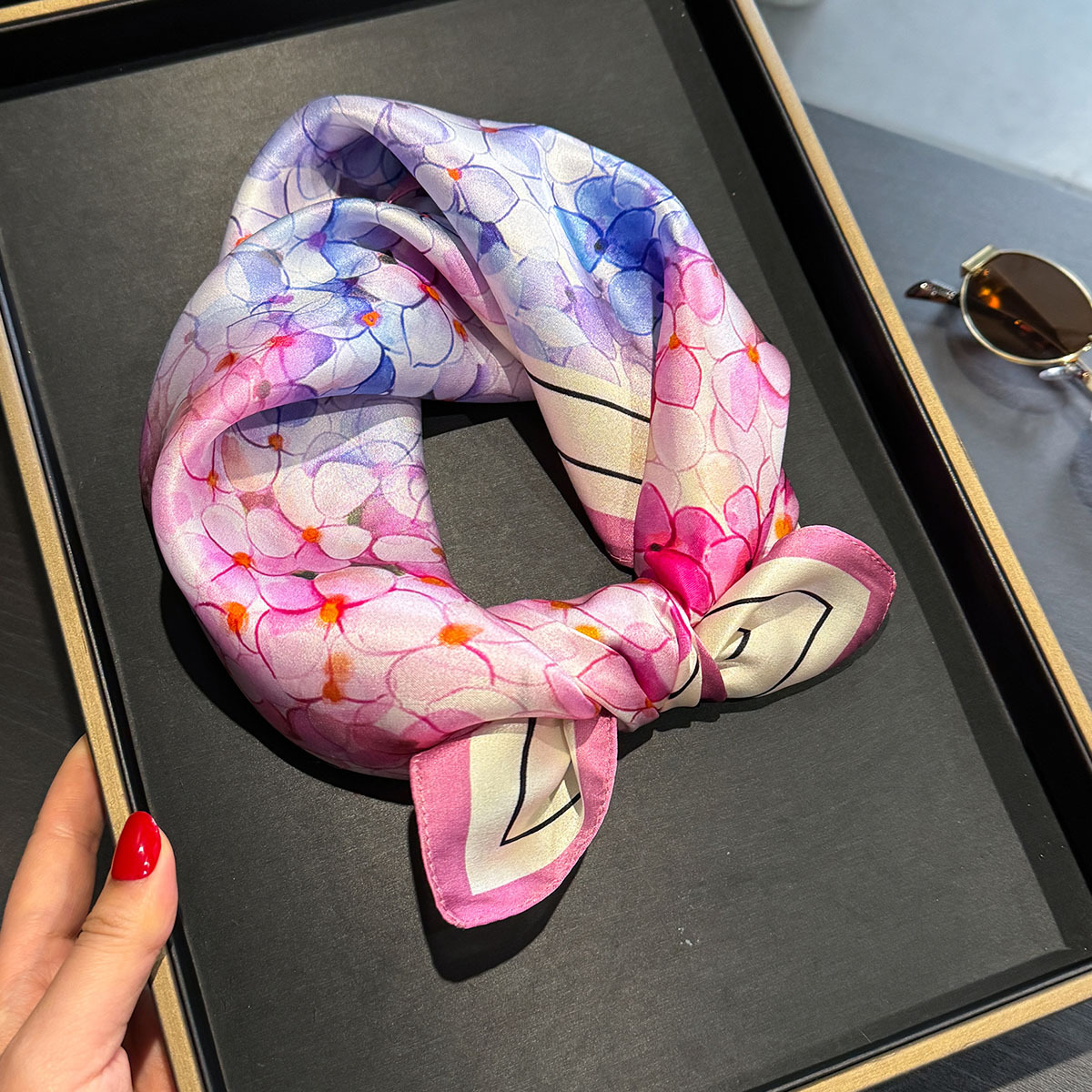 New 100% Pure Silk Scarf Fashi - Women'S Fashion Poncho incelemesi ve fiyatı