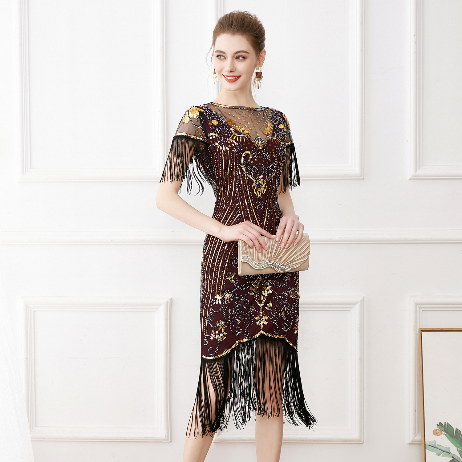 1920s Cosplay Costume Flapper  - Women'S Fashion Of The 1920S incelemesi ve fiyatı
