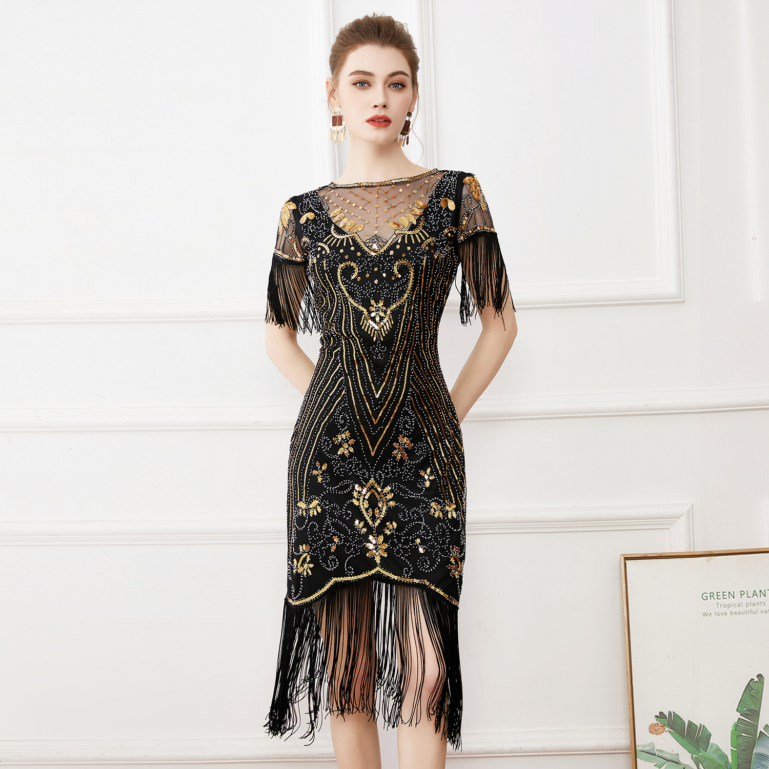 1920s Cosplay Costume Flapper  - Women'S Fashion Of The 1920S incelemesi ve fiyatı