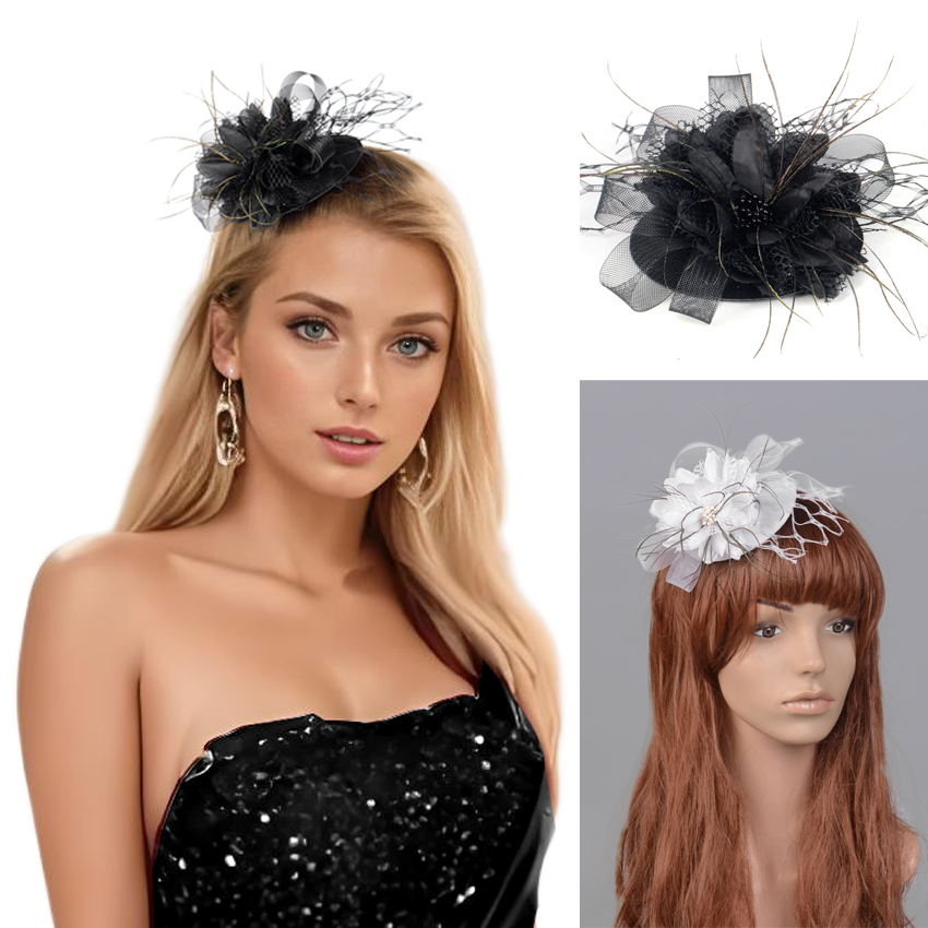 Fashion Flower Hat Hair Clips  - Women'S Fashion Kentucky Derby incelemesi ve fiyatı