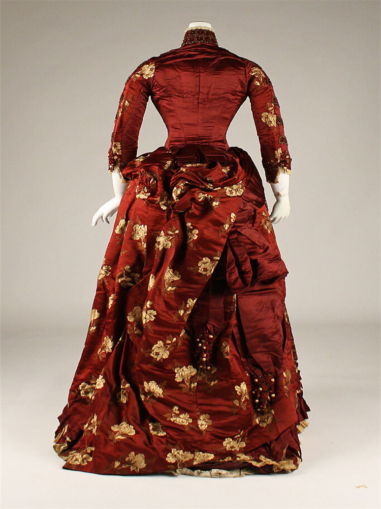 1890s Victorian Red Edwardian  - Women'S Fashion Victorian Era incelemesi ve fiyatı