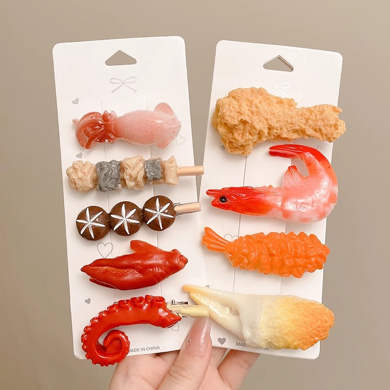Simulated Food Hair Clip New C - Women Fashion Fun incelemesi ve fiyatı