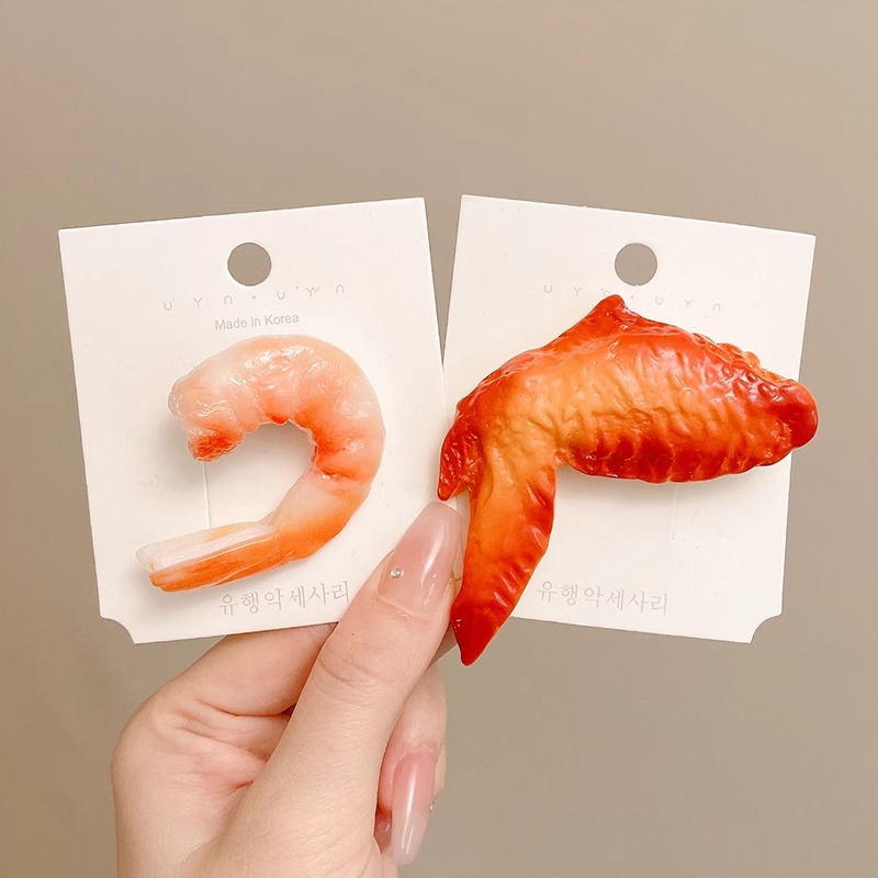 Simulated Food Hair Clip New C - Women Fashion Fun incelemesi ve fiyatı