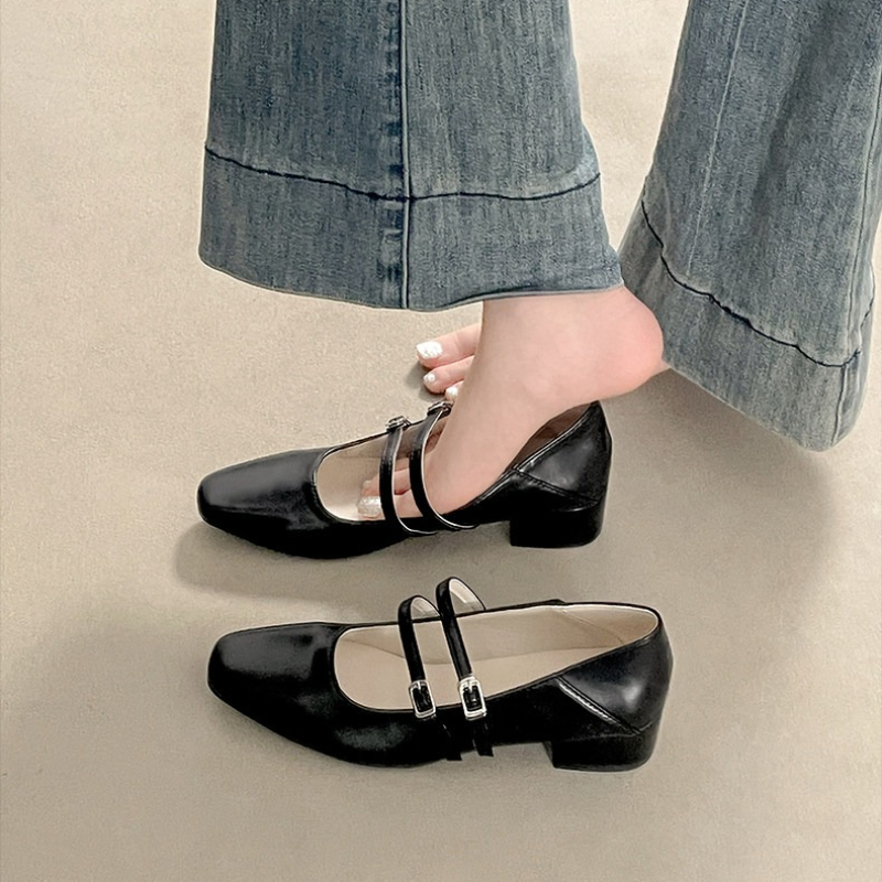 Square Toe Low Heel Women Silv - Fashion Women Belt incelemesi ve fiyatı