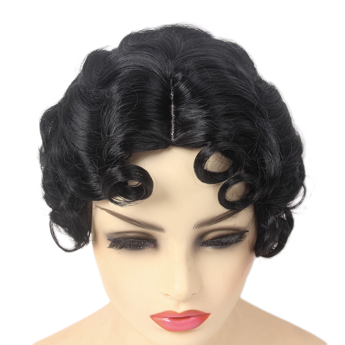REEWES  Short Curly Finger Wav - Women'S Fashion Of The 1920S incelemesi ve fiyatı
