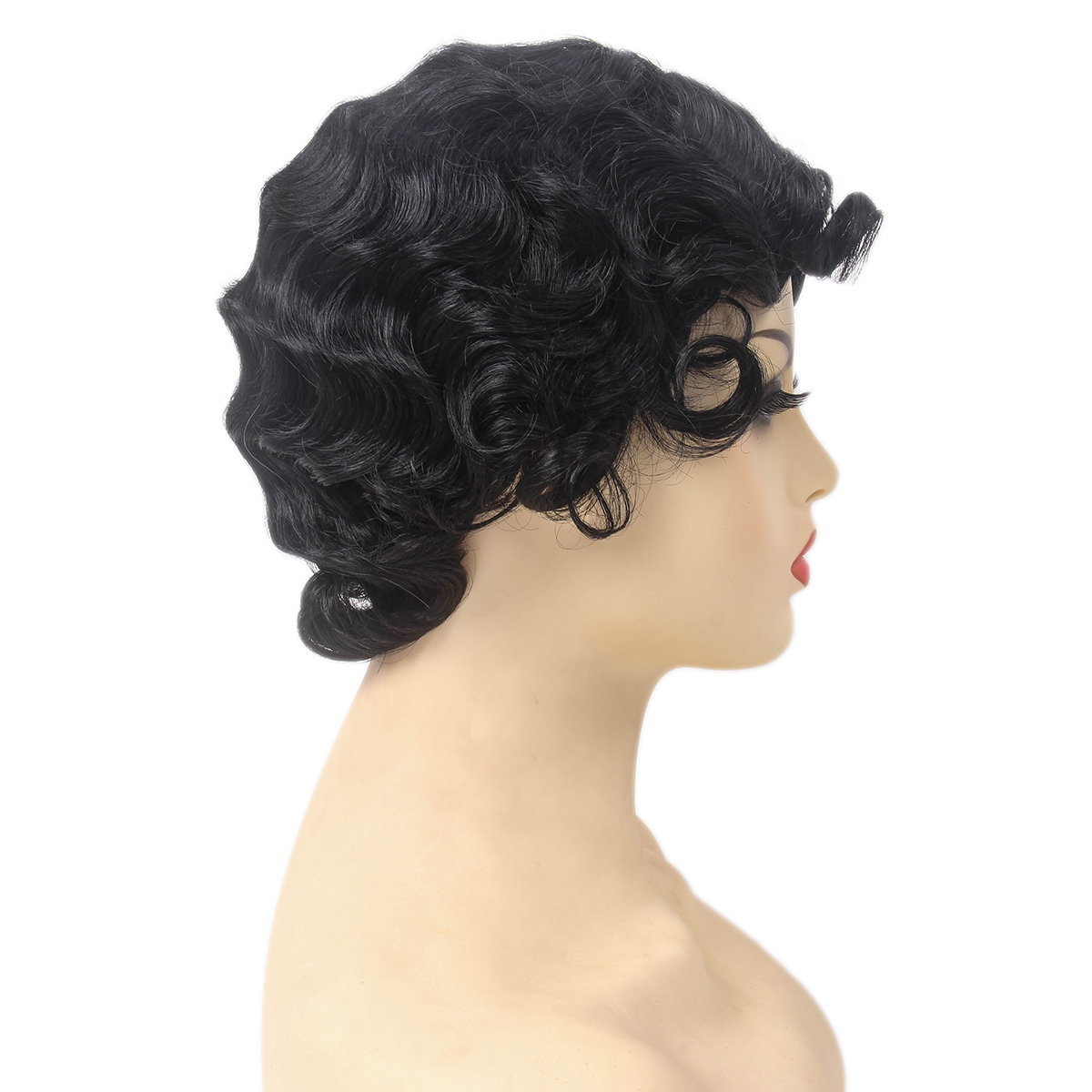 REEWES  Short Curly Finger Wav - Women'S Fashion Of The 1920S incelemesi ve fiyatı