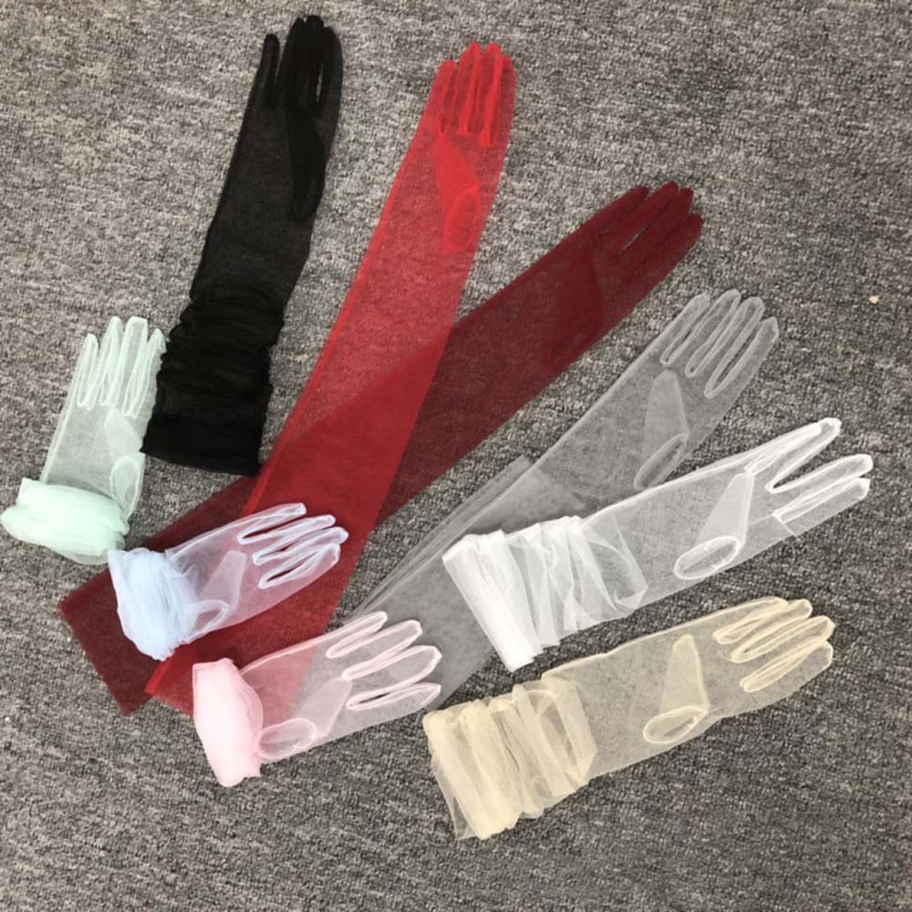 1 Pair Ultra Thin Sheer Tulle  - Women Fashion Photoshoot incelemesi ve fiyatı