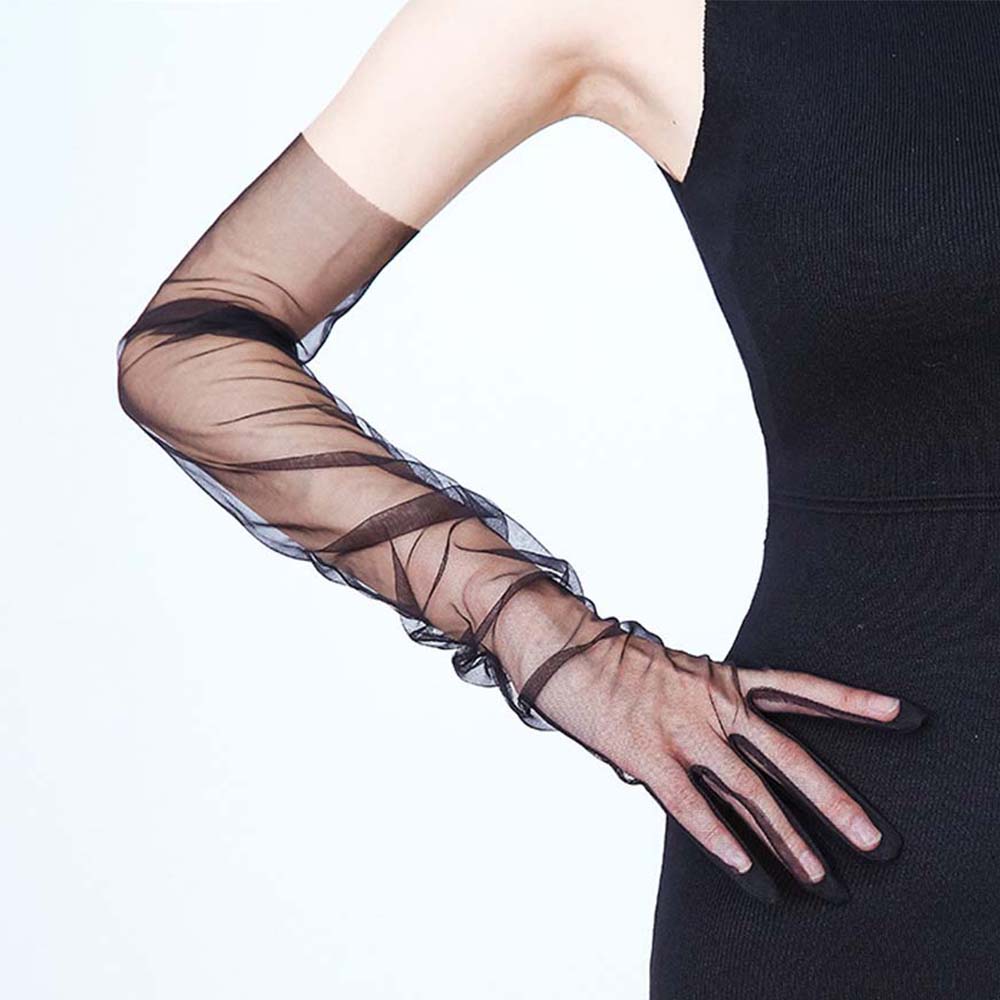 1 Pair Ultra Thin Sheer Tulle  - Women Fashion Photoshoot incelemesi ve fiyatı