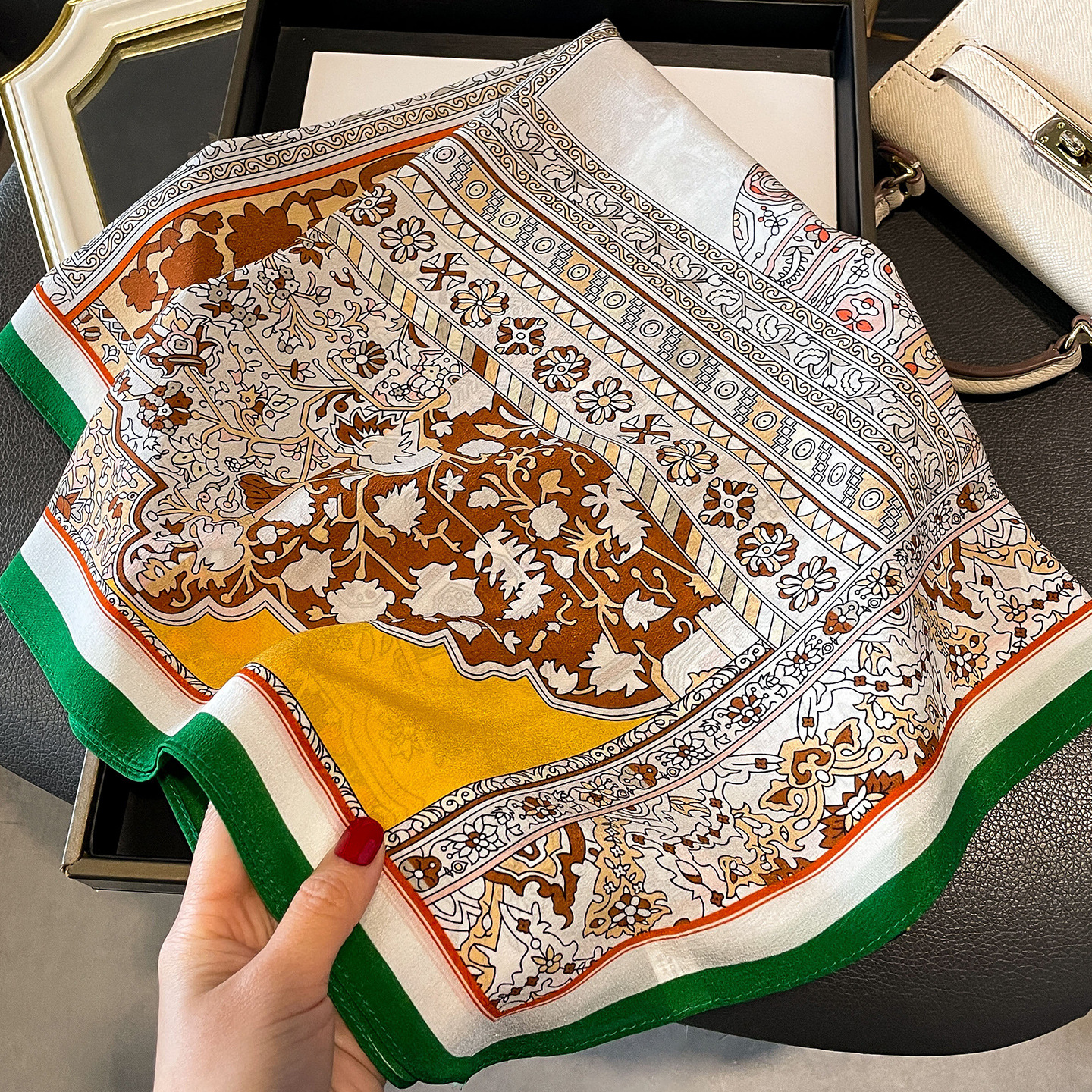 2025 New 100% Natural Silk Sca - Women'S Fashion Poncho incelemesi ve fiyatı