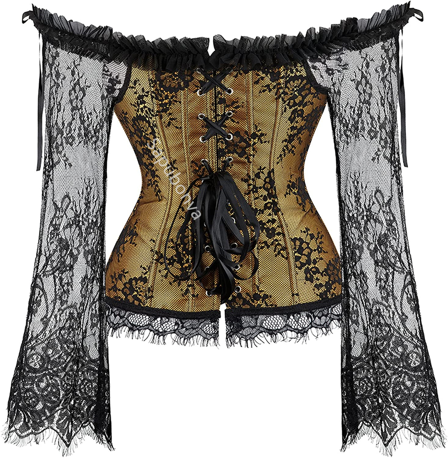 Sapubonva Corset Tops for Wome - Women'S Fashion Victorian incelemesi ve fiyatı