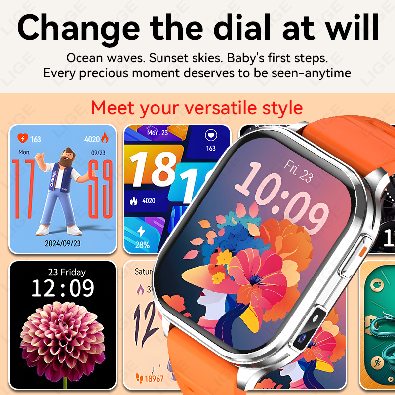 LIGE 2026 Camera Smart Watch M - Women Fashion Video incelemesi ve fiyatı