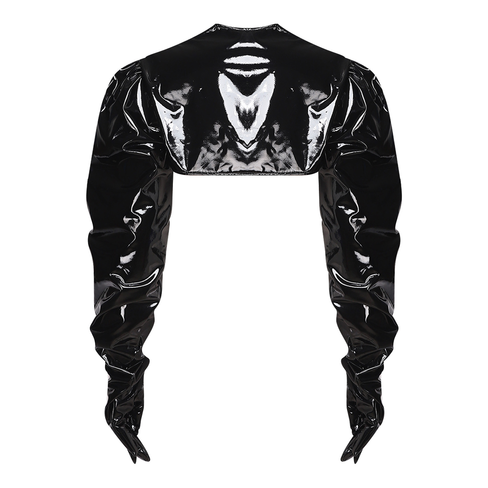 Womens Wet Look PU Leather Car - Women'S Fashion Long Coat incelemesi ve fiyatı