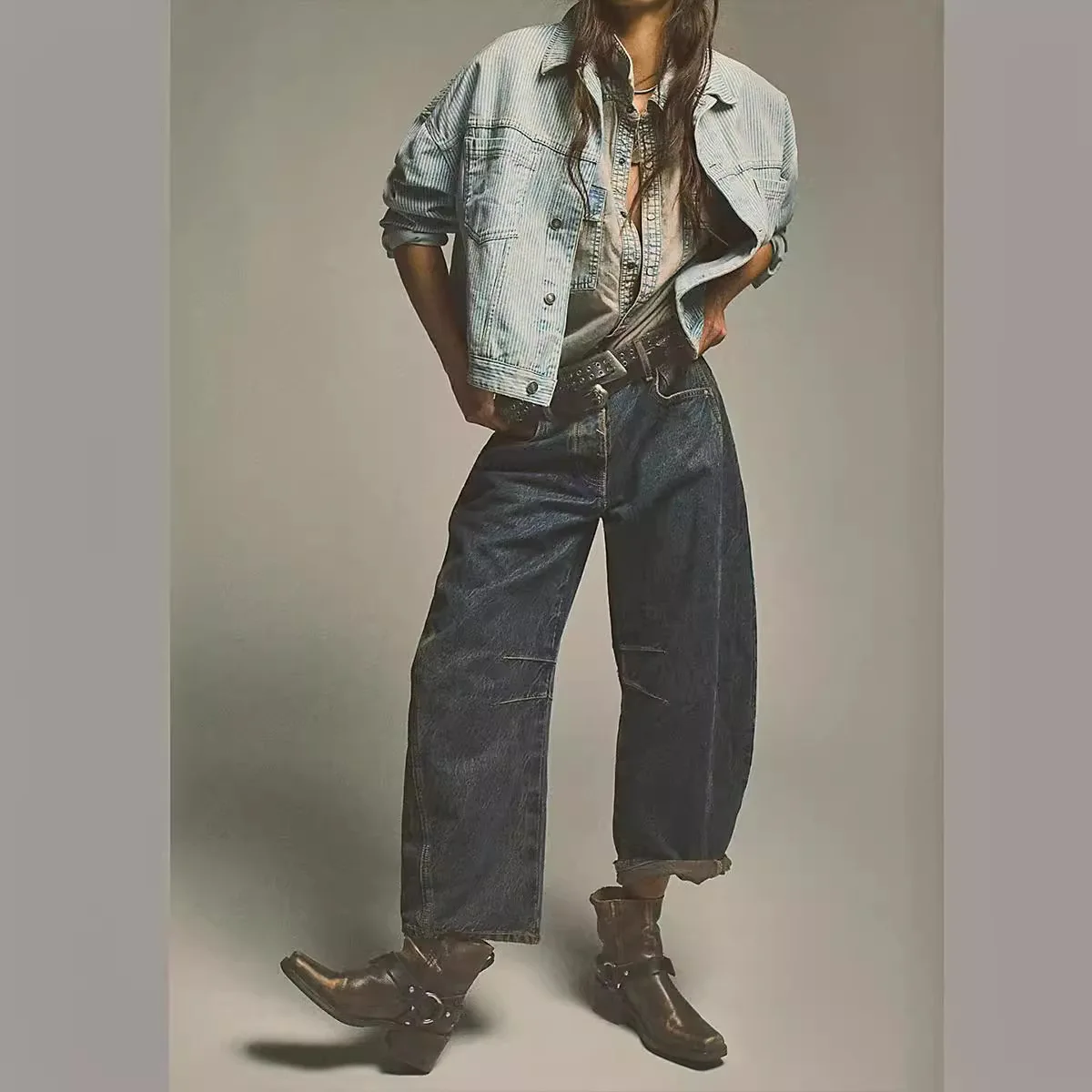 Mom Jeans Denim Women Wide Leg - Mom Jeans Women incelemesi ve fiyatı