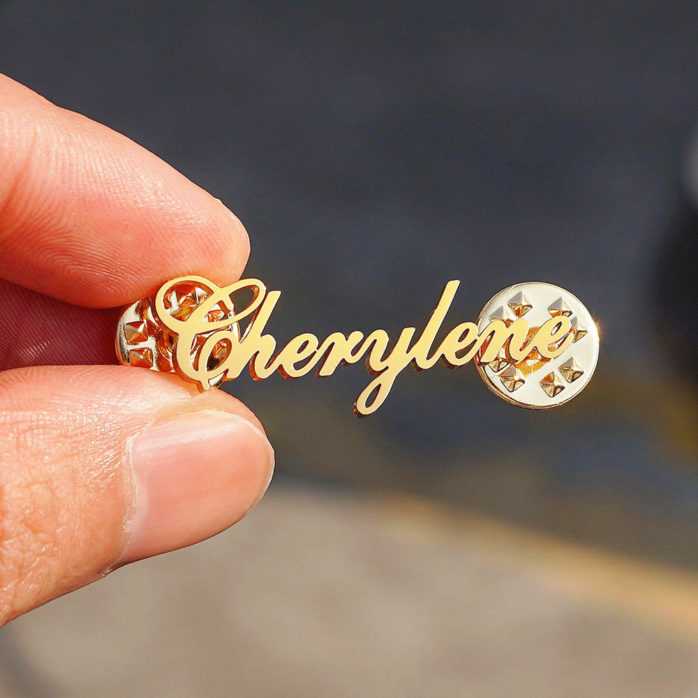 Personalized Name Brooch Monog - Women Fashion Dress Names incelemesi ve fiyatı