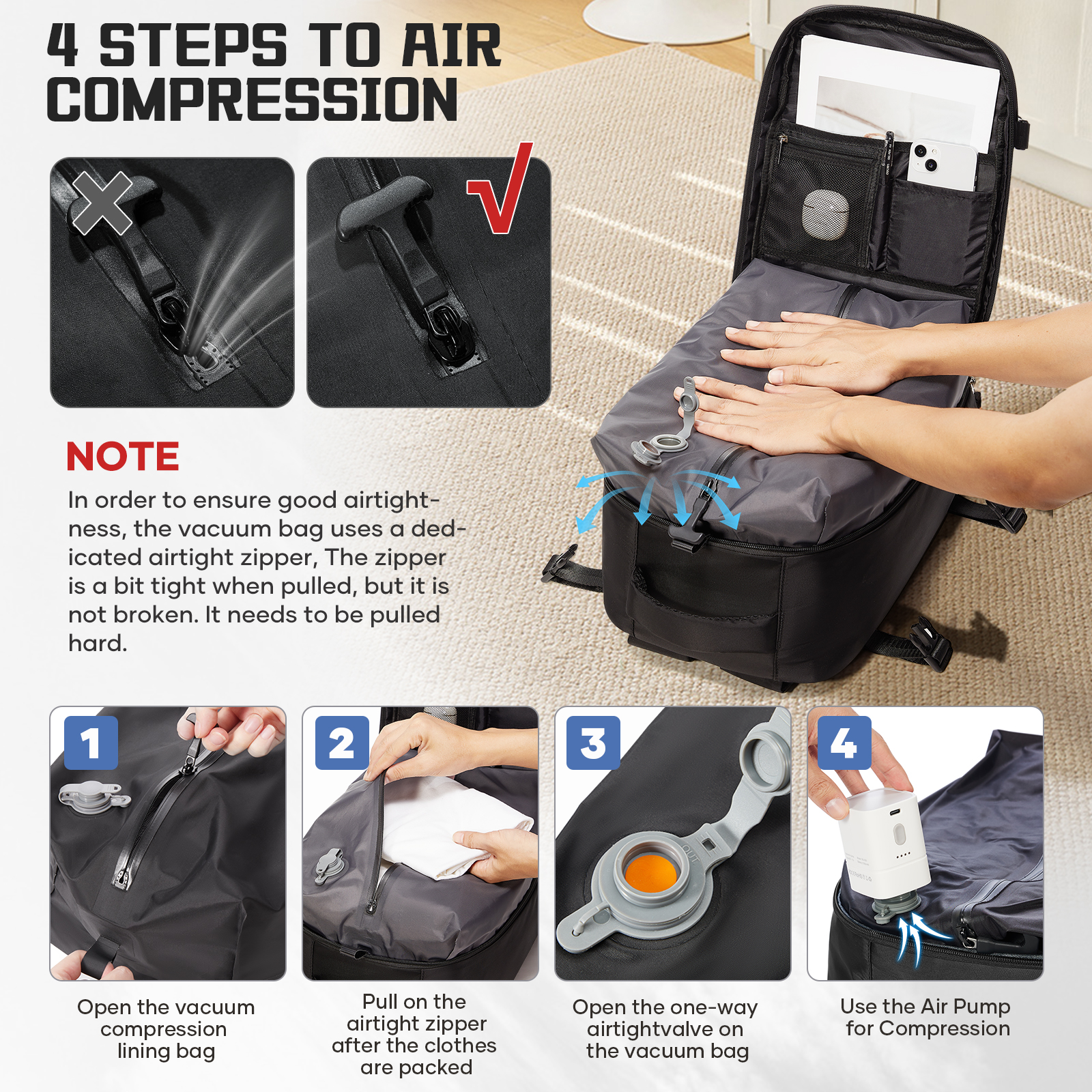 Women Backpack Vacuum Backpack - Fashion Women Belt incelemesi ve fiyatı