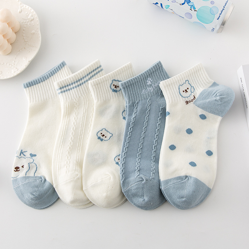 5 Pairs/lot Fashion Elegant Fu - Women'S Fashion Paris incelemesi ve fiyatı