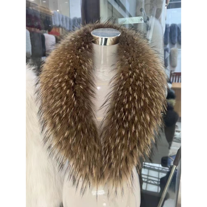 Raccoon Fur Collar Female Wint - Women'S Fashion Long Coat incelemesi ve fiyatı
