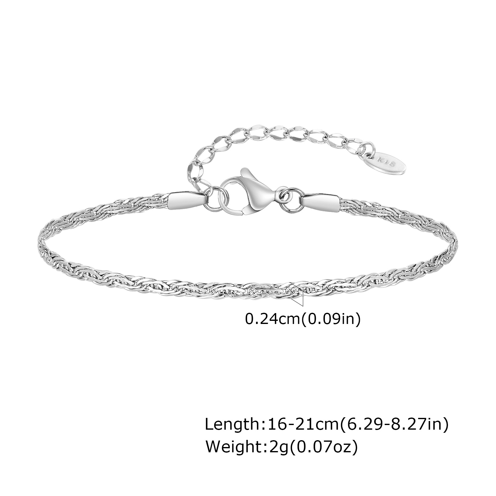 16-21CM Adjustable Bracelets G - Women'S Fashion Of The 1940S incelemesi ve fiyatı