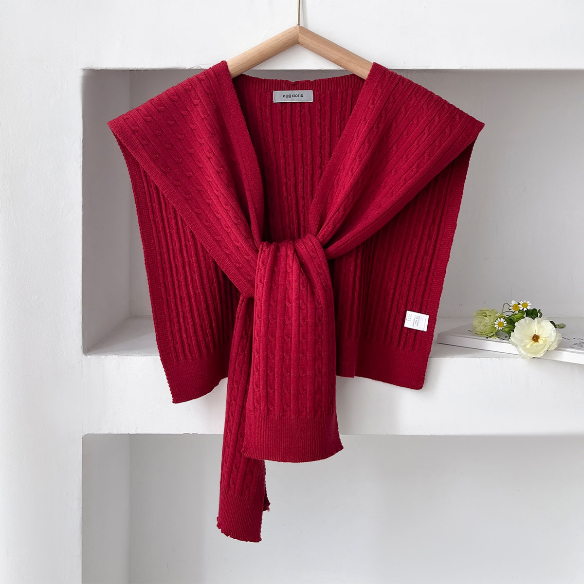 NEW Korean Autumn Knit Shawl F - Women'S Fashion Essentials incelemesi ve fiyatı