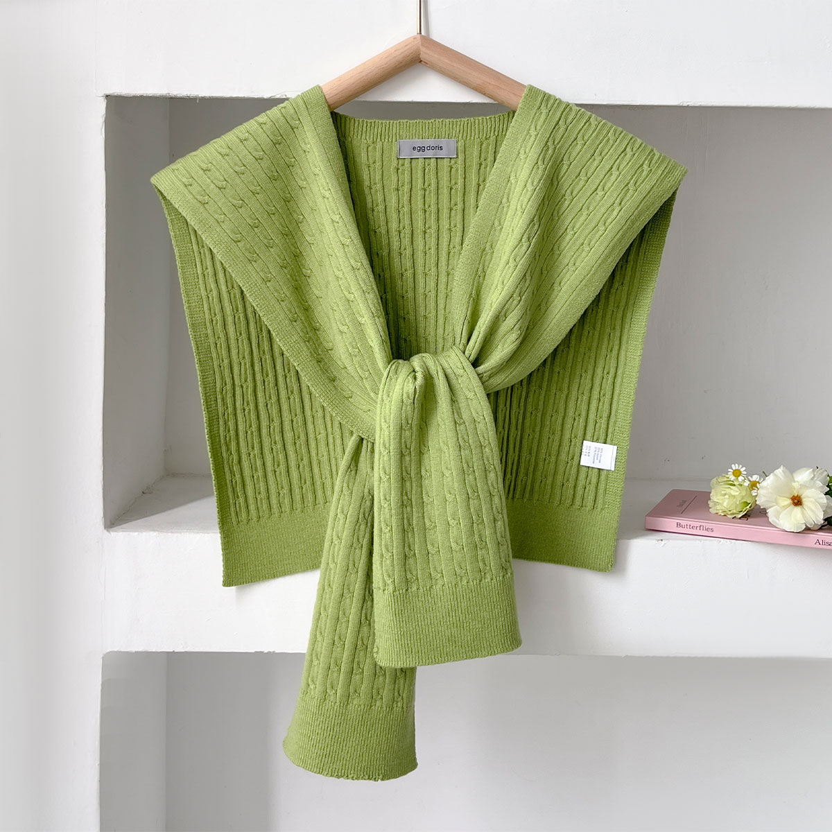 NEW Korean Autumn Knit Shawl F - Women'S Fashion Essentials incelemesi ve fiyatı