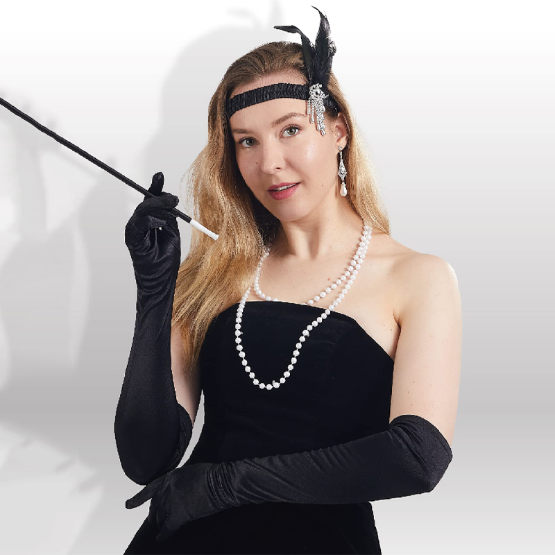 Women's Evening Party Mittens  - Women'S Fashion Of The 1920S incelemesi ve fiyatı