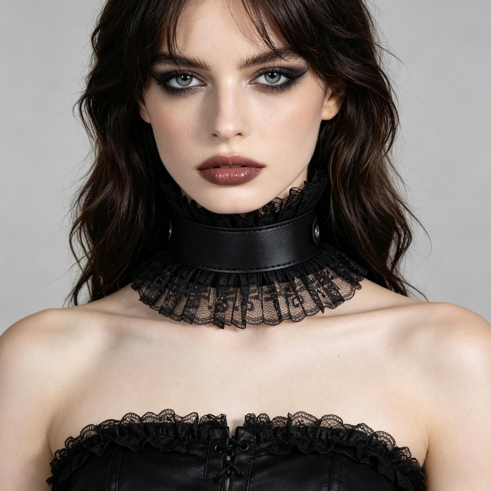 Women Vintage Fake Collar Goth - Women'S Fashion Victorian incelemesi ve fiyatı
