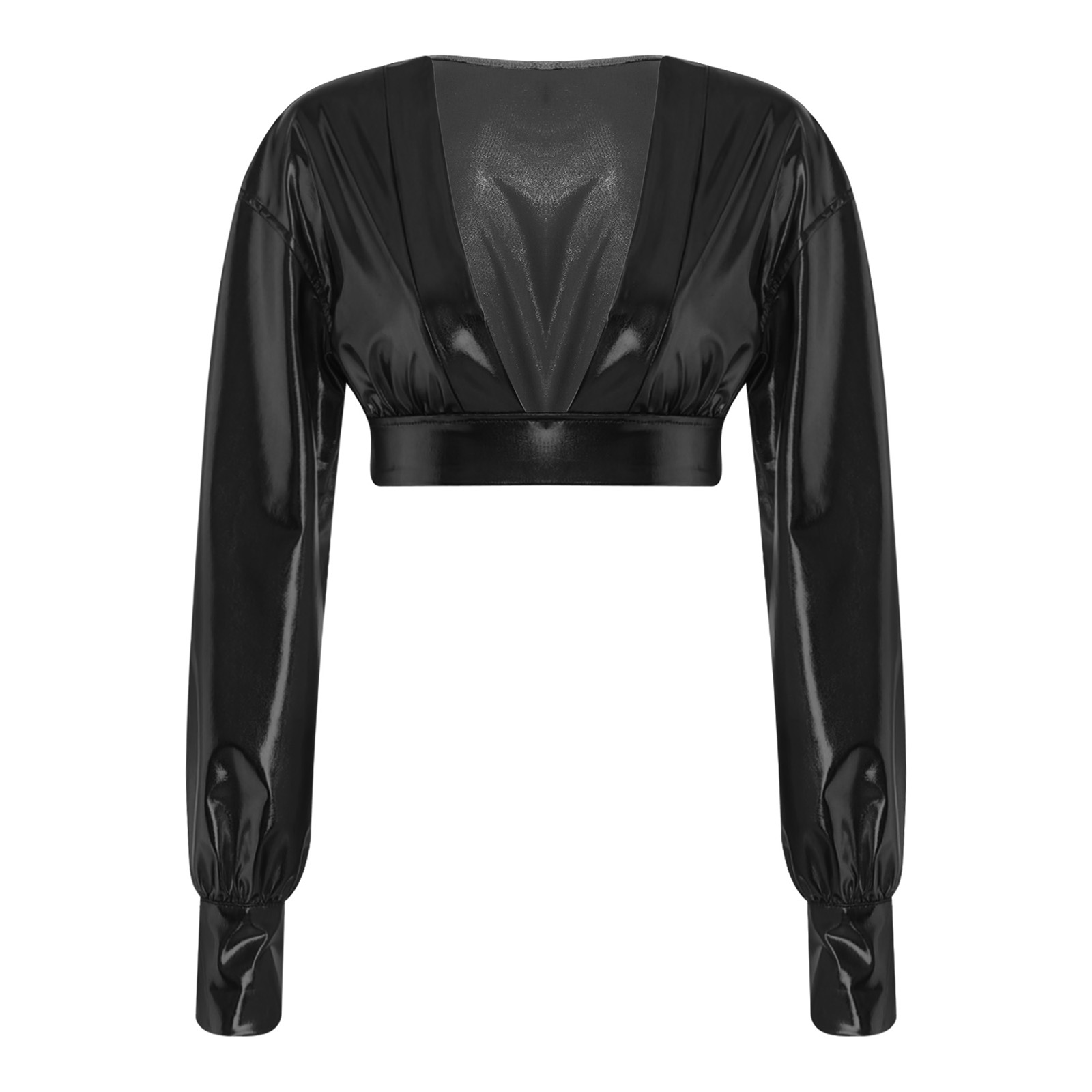 Womens Y2K Metallic Shiny Hip  - Crop Top Women incelemesi ve fiyatı