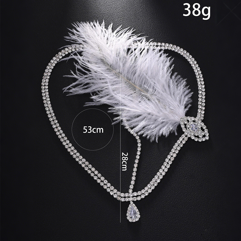Vintage 1920s White Feather He - Women'S Fashion Of The 1920S incelemesi ve fiyatı
