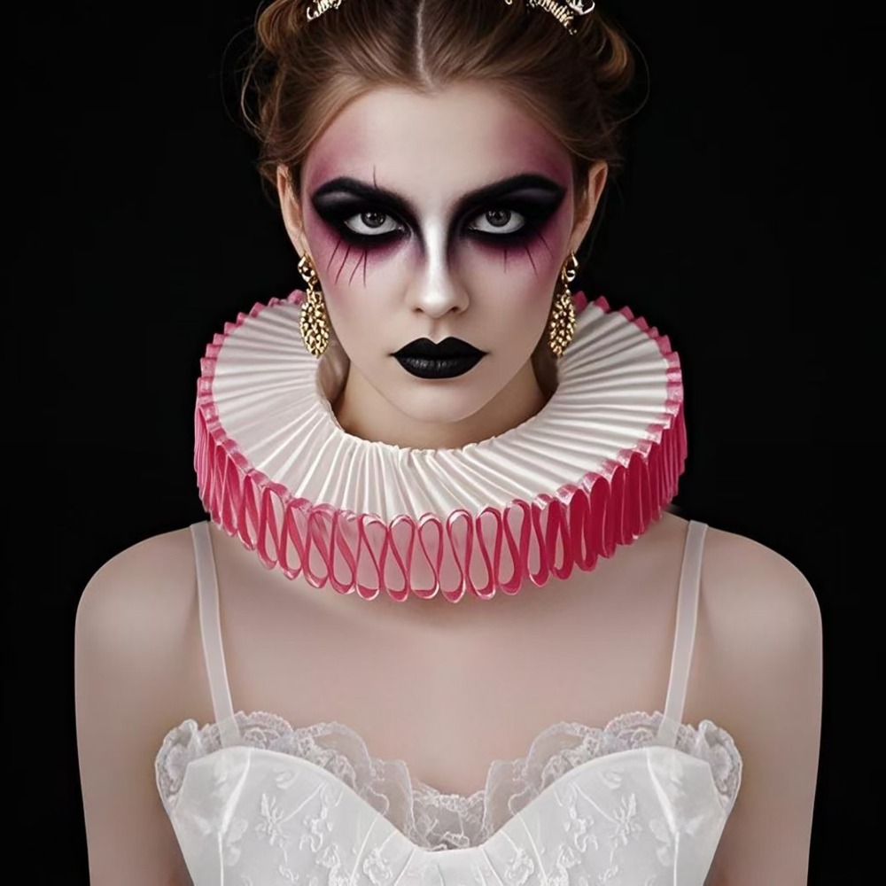 Detachable Halloween Neck Ruff - Women'S Fashion Victorian incelemesi ve fiyatı