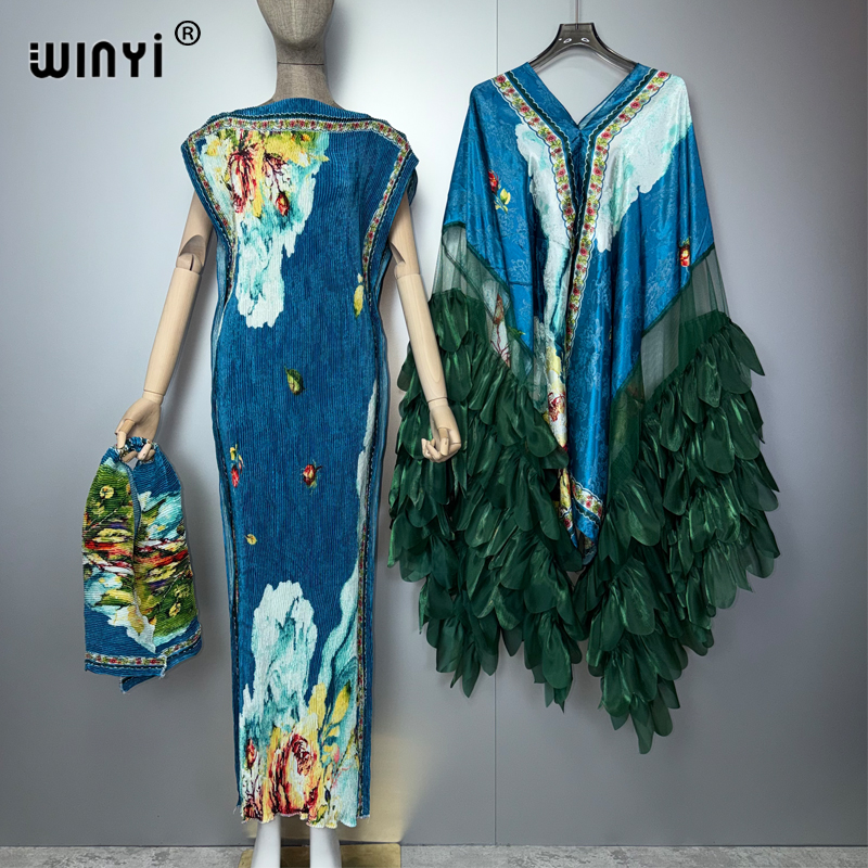 WINYI Boho beach Pleated slim  - Women'S Fashion Long Coat incelemesi ve fiyatı
