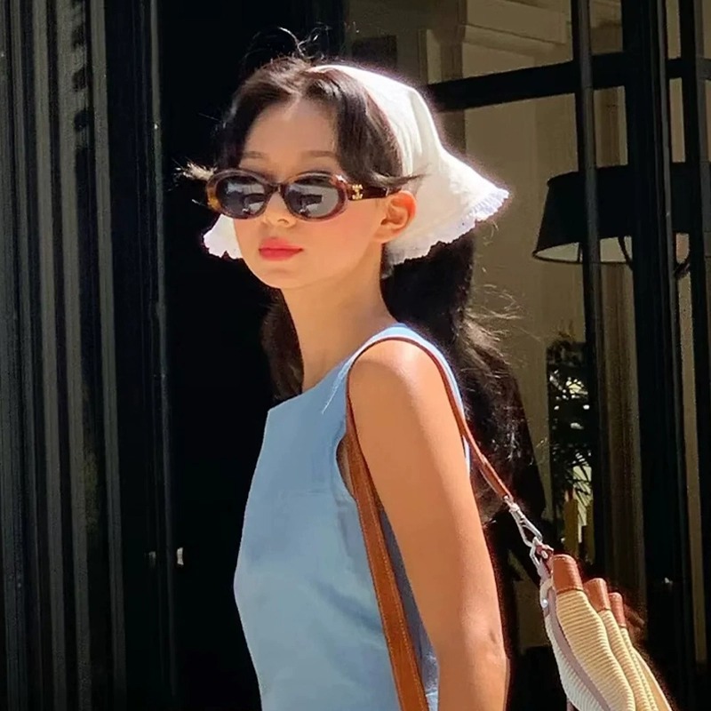 Elegant White Blue Lace Headsc - Women Fashion Photoshoot incelemesi ve fiyatı